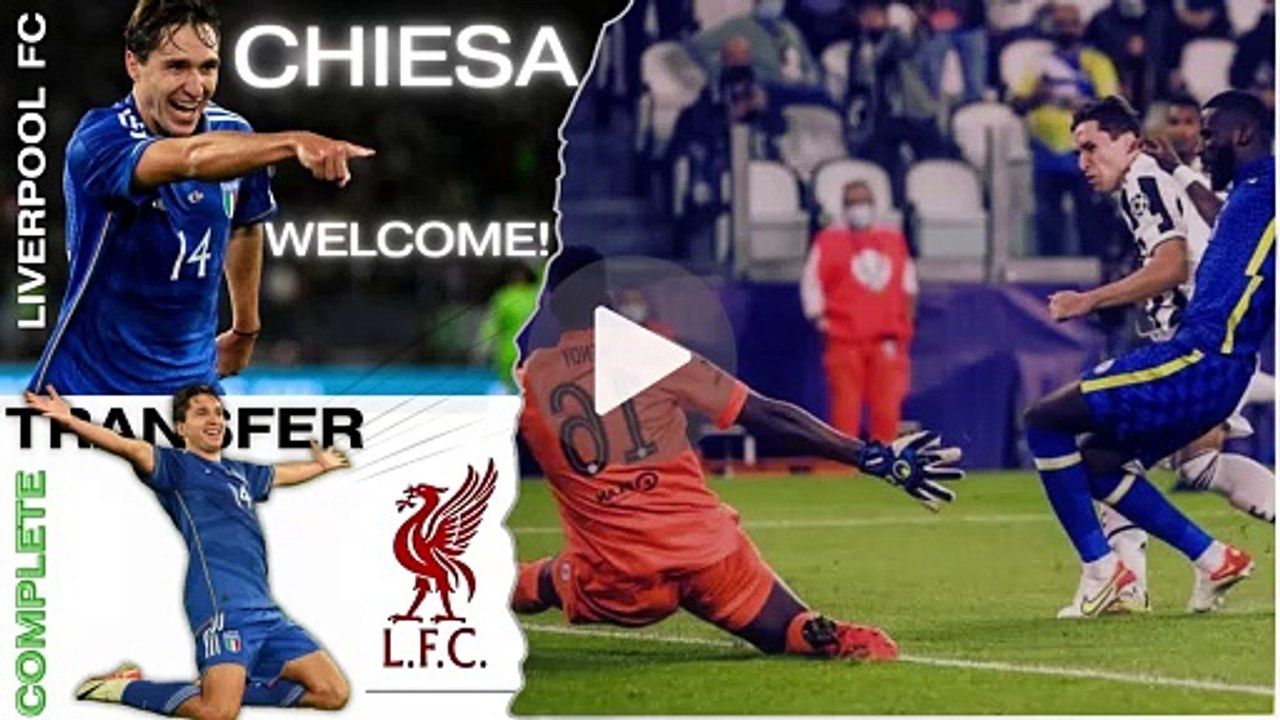 !! CHIESA welcome to LIVERPOOL FC ! Skills | Goals | Dribbles | Compilation for Anfield YNWA