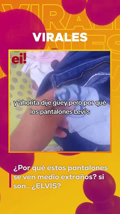 Mujer le compra unos jeans a su papá para regalo del día del padre y estos resultaron ser de marca "ELVIS"