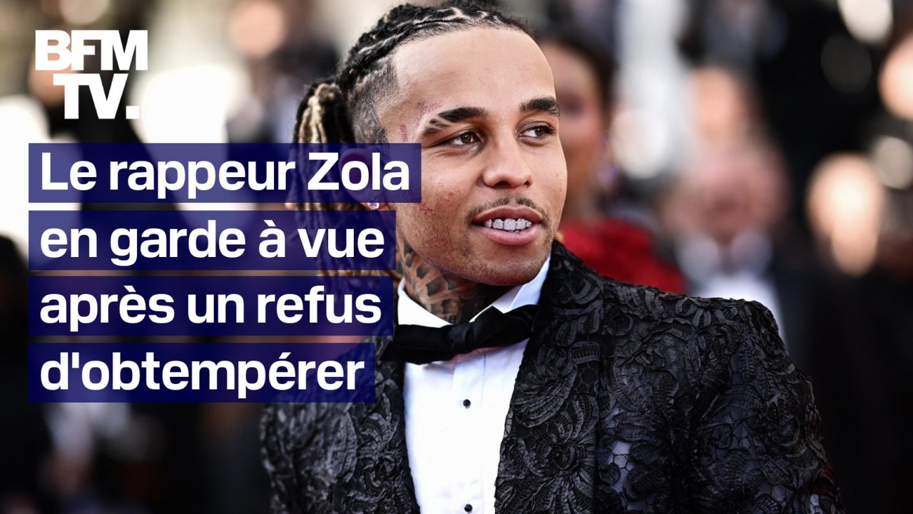 Le rappeur Zola a été placé en garde à vue après un refus d’obtempérer à plus de 200 km/h alors qu’il était sous l’emprise de stupéfiants