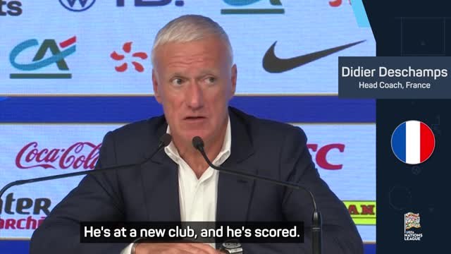 Deschamps backs Mbappe to continue to improve at Real Madrid