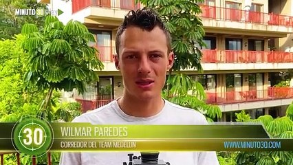 Wilmar Paredes del Team Medellín, segundo en China