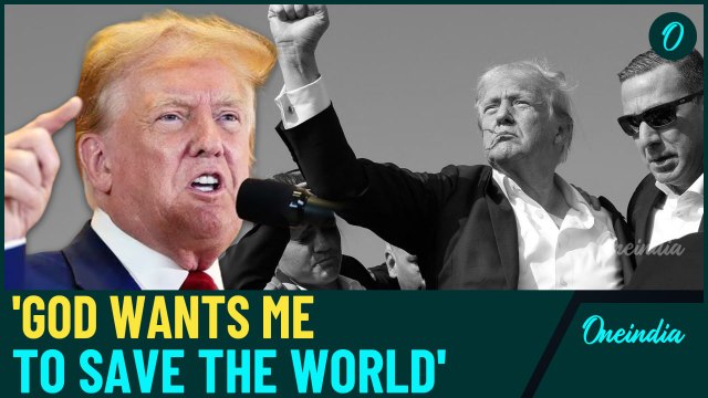 Trump Claims God Saved Him from Assassination Attempt: Blames Biden and Harris for Security Failures