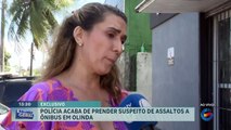 Polícia prende suspeito de praticar assaltos a ônibus em Olinda