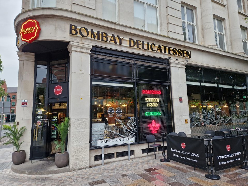Chocolate samosa review from Bombay Deli East Midlands