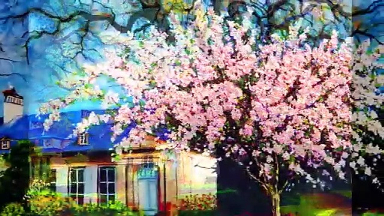 #JolisPaysagesPrintaniers4  , #Peintures4  ,#Jolis4 , #Paysages4  , #Paysages5,