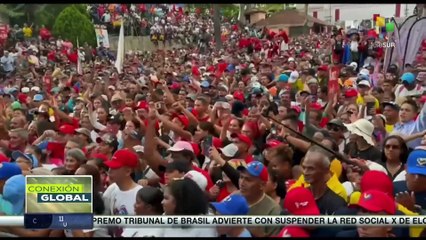 El pueblo venezolano festeja la victoria de la paz contra el fascismo
