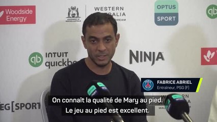 PSG (F) - Abriel : "On aime l'impact sur le groupe de Earps"