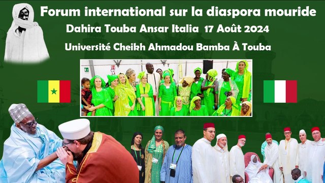 Ziarra Dahira Ansar Touba Italie Serigne Abdou Samad Mbacke 2024
