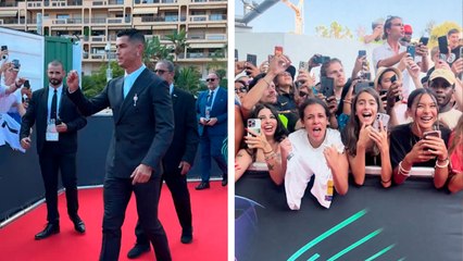 Cristiano Ronaldo se hace presente en el sorteo de la 'nueva' Champions League