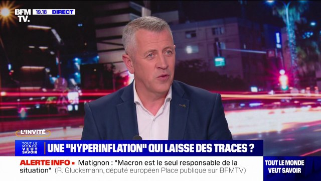 Inflation: Il y a une déconsommation des produits plaisirs, des produits frais , assure Michel Biero, vice-président de Lidl France