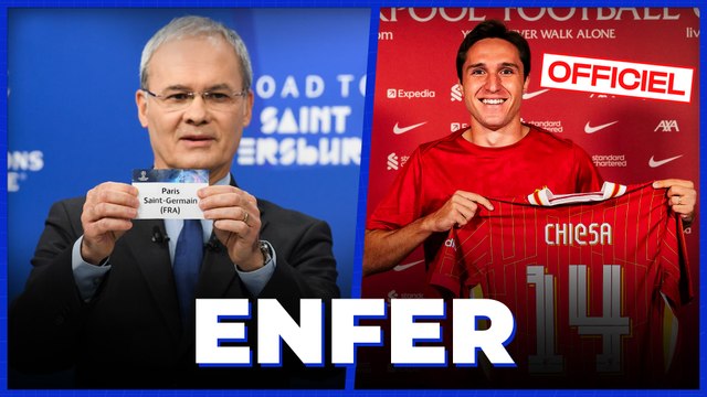 JT Foot Mercato : terrible tirage pour les clubs français en Ligue des Champions