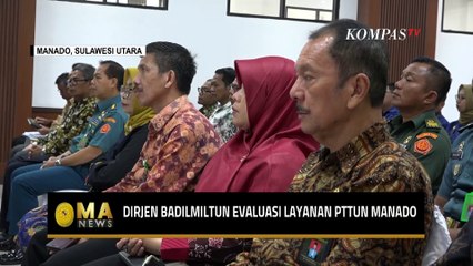 Dirjen Badilmiltun Evaluasi Layanan PTTUN Manado - MA NEWS
