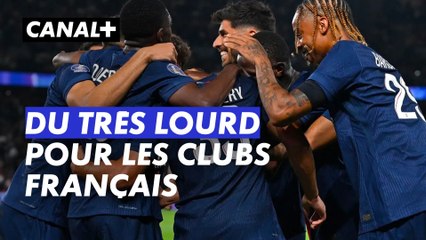 Du très lourd pour les clubs français en Ligue des Champions