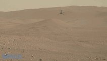 Mars Helicopter Ingenuity Takes Off And Spins As Perseverance Watches