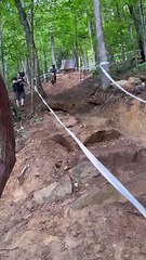 One week out from National Champs! Here’s another angle from last years race run crash   - @impound77 ..........#foryoupage #mtb #dh #race #crash #folden #scopion