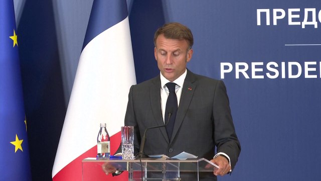 Emmanuel Macron: Le choix des avions de chasse Rafale par la Serbie est un choix clair, celui d'une alliance de long terme entre nos deux pays