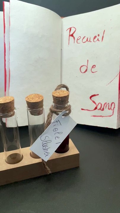 Les Auteurs du Recueil de Sang - Fiole 1 : Slasher