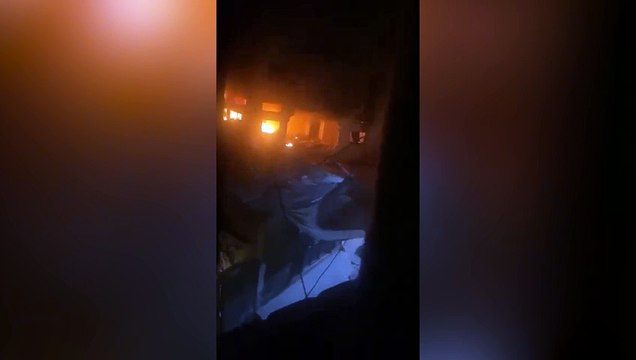 Daños causados tras una incursión de más de 30 horas del ejército israelí