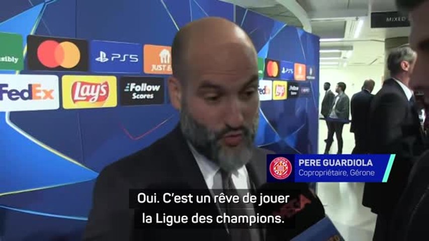 Pere Guardiola, adversaire du PSG : 