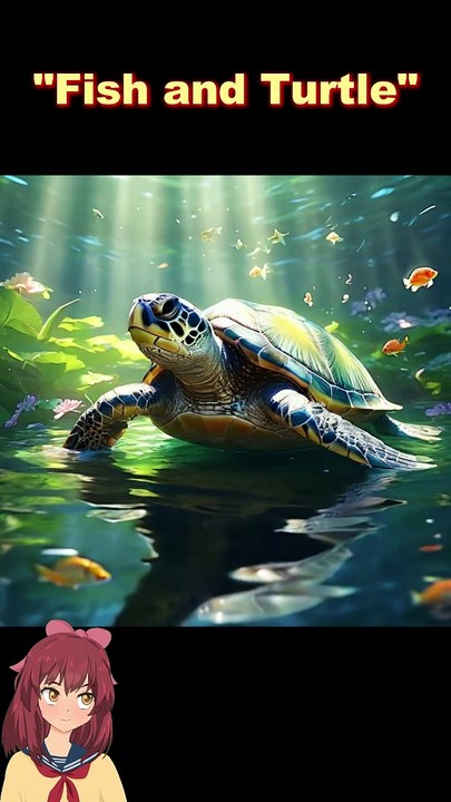 मछली और कछुआ | The Fish and the Turtle | Hindi Kahani | Funny Cartoon | Bedtime Story