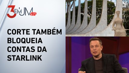 STF exige que Elon Musk nomeie representante do X no Brasil em 24 horas