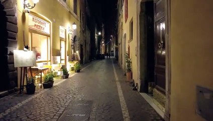 Rome, Italy - Sketchy Night - Attractions