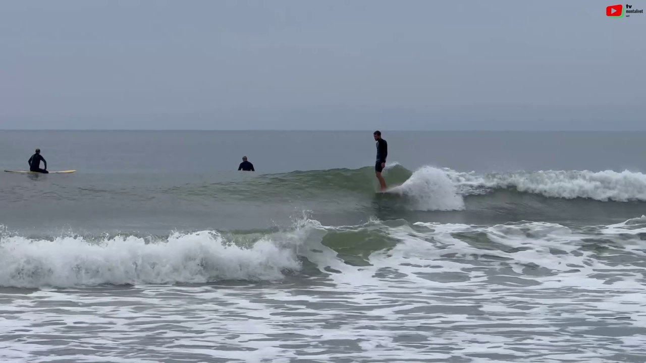 Montalivet  |   Surfing d'Août après l'orage  |   Montalivet Surf TV