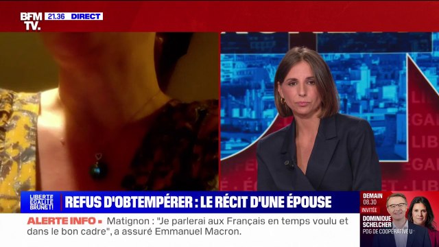 Je la soutiens et je suis d'accord avec ce qu'elle pense , explique l'épouse d'un policier, après le discours de la veuve du gendarme tué à Mougins