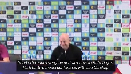 Carsley breaks down first England squad