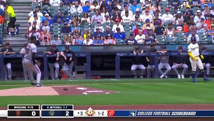 ¡William Contreras se robó el home ante San Francisco!