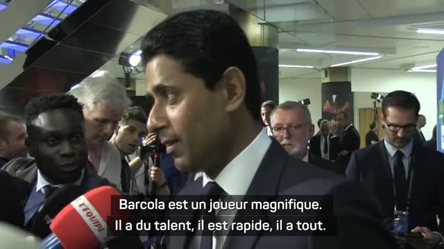 PSG - Nasser al-Khelaïfi : Barcola ? Il a tout
