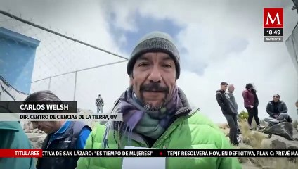 Registrarán la actividad del Pico de Orizaba por su silencio que resulta ser peligroso