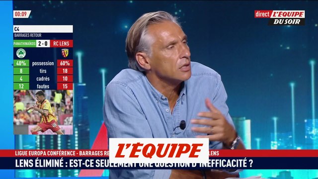 Battu sur le terrain du Panathinaïkos, Lens ne disputera pas la Ligue Conférence - Foot - C4