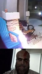 Neighbor saved the house from buring