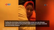 Kedua orang tua Arie Kriting tampak begitu Bahagia setelah menonton film Kaka Boss, karya anaknya.