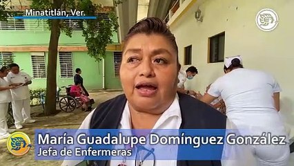 Personal de enfermería del Hospital General de Minatitlán visitó asilo de ancianos "De Jesús"