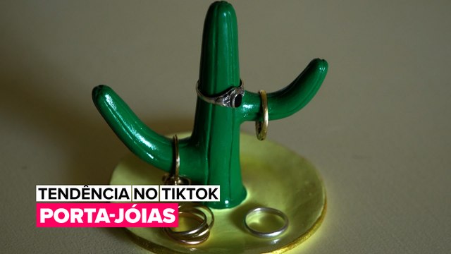 Tendência no Tiktok: Porta-jóias