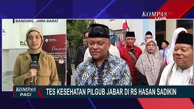 Update Terkini Jelang Tes Kesehatan Pilgub Jawa Barat hingga Jawa Timur