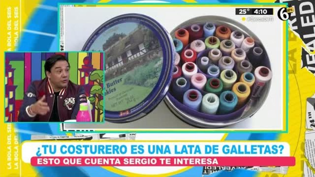 Hilos y Agujas ¿por qué van en la caja de galletas?