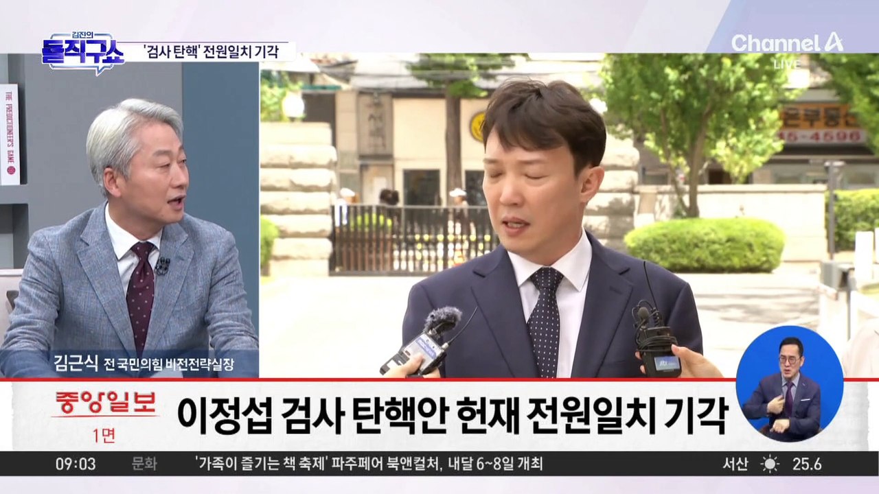 ‘李 수사검사’ 탄핵…헌재 전원일치 ‘기각’
