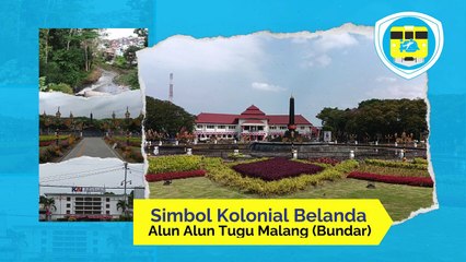 Alun Alun Tugu Malang (Bundar) : Simbol Kolonial Belanda