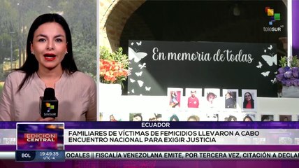 Familias ecuatorianas denuncian las negligencias del gobierno ante delitos femicidas