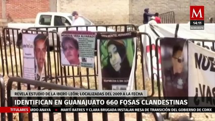 Más de 600 fosas clandestinas han sido localizadas en Guanajuato