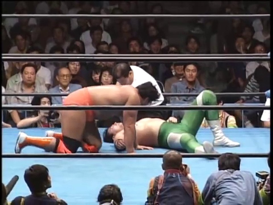 (10.31.1998) Kenta Kobashi (c.) vs. Mitsuharu Misawa (Triple Crown Title)