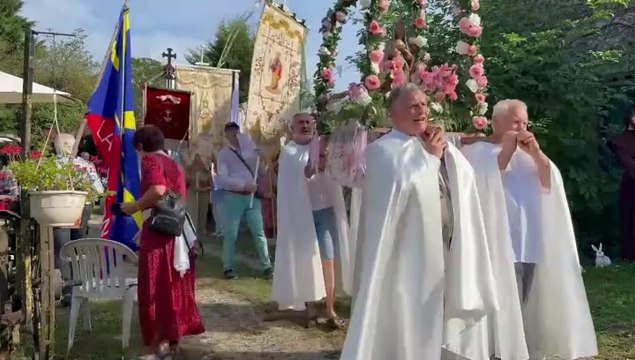 15 août 2024 la procession du vœu de Louis XIII à l’ermitage Saint-Bède de Fitilieu, film by JC Guerguy Ciné Art Loisir
