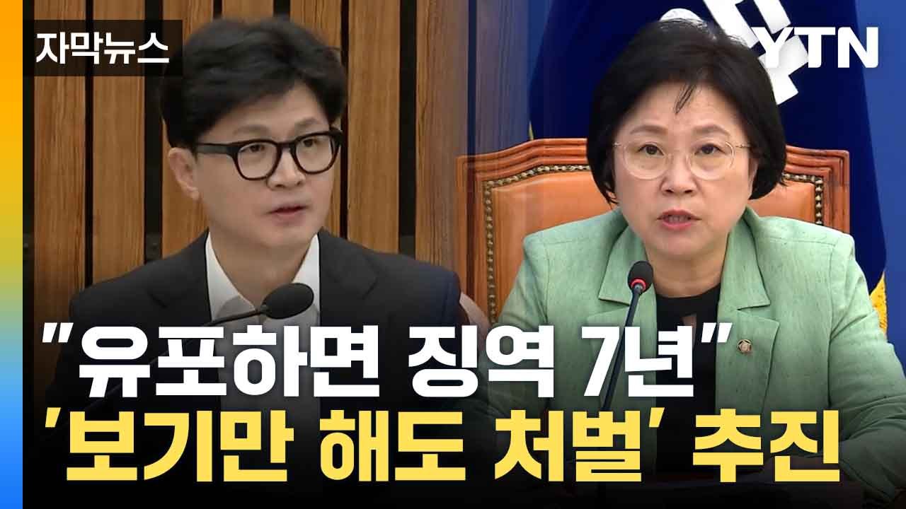 [자막뉴스] 딥페이크 피해 확산에 '처벌 강화, 단순 시청 처벌' 여야 앞다퉈 '늑장...