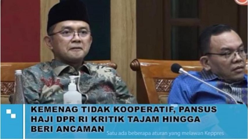 Pansus Haji DPR RI Sayangkan Sikap Kemenag Karena Dinilai Tidak Kooperatif