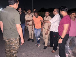 मेरठ में स्नेचर से पुलिस मुठभेड़