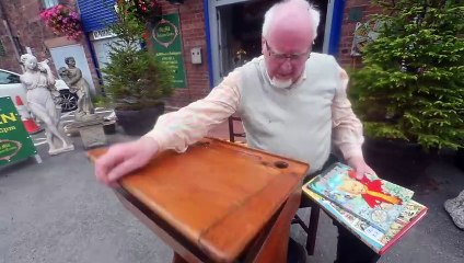 Old Mill Antiques in Bridgnorth and its back to school for John.