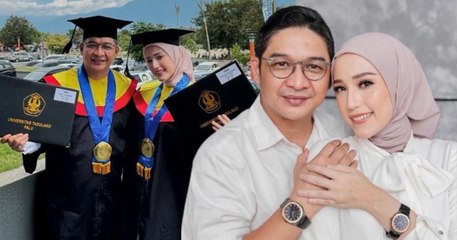 PASHA UNGU & Isteri Konvo Serentak, Kini Bergelar Graduan Undang-Undang